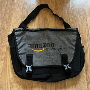 NEW Amazon media group logo Messenger Crossbody Bag